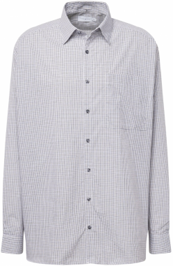 TOPMAN Košeľa  tmelová / čierna / biela
