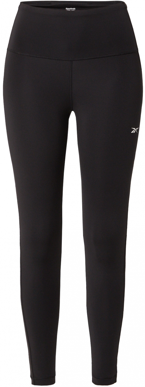 Reebok Športové nohavice 'Lux Perform'  čierna / biela