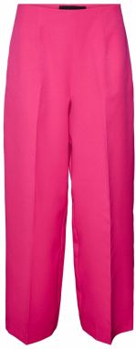 VERO MODA Nohavice s pukmi  fuksia