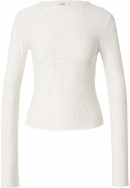 millane Tričko 'Giulia'  šedobiela