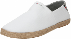 TOMMY HILFIGER Espadrilky  námornícka modrá / sivá / červená / biela