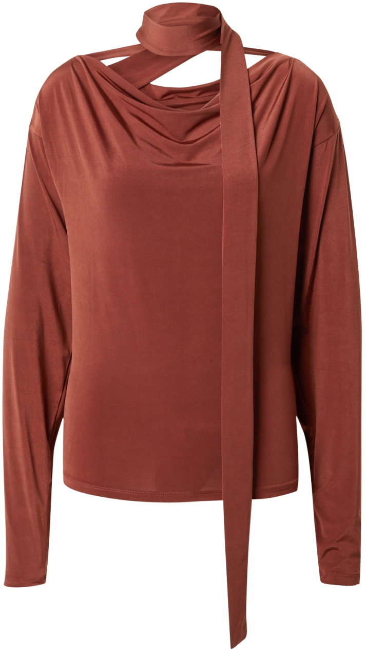 Rebirth Studios Tričko 'Teah'  hrdzavo červená