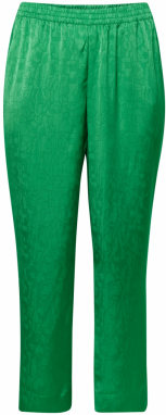 Vero Moda Curve Nohavice 'CRISTI'  zelená / tmavozelená