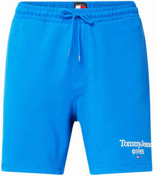 Tommy Jeans Nohavice  modrá / červená / biela