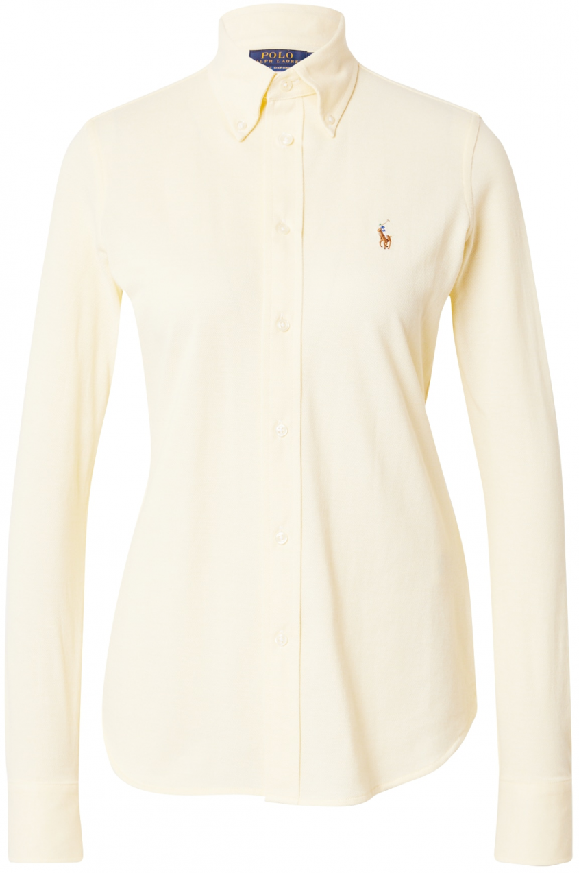 Polo Ralph Lauren Blúzka  modrá / svetlohnedá / svetložltá / biela