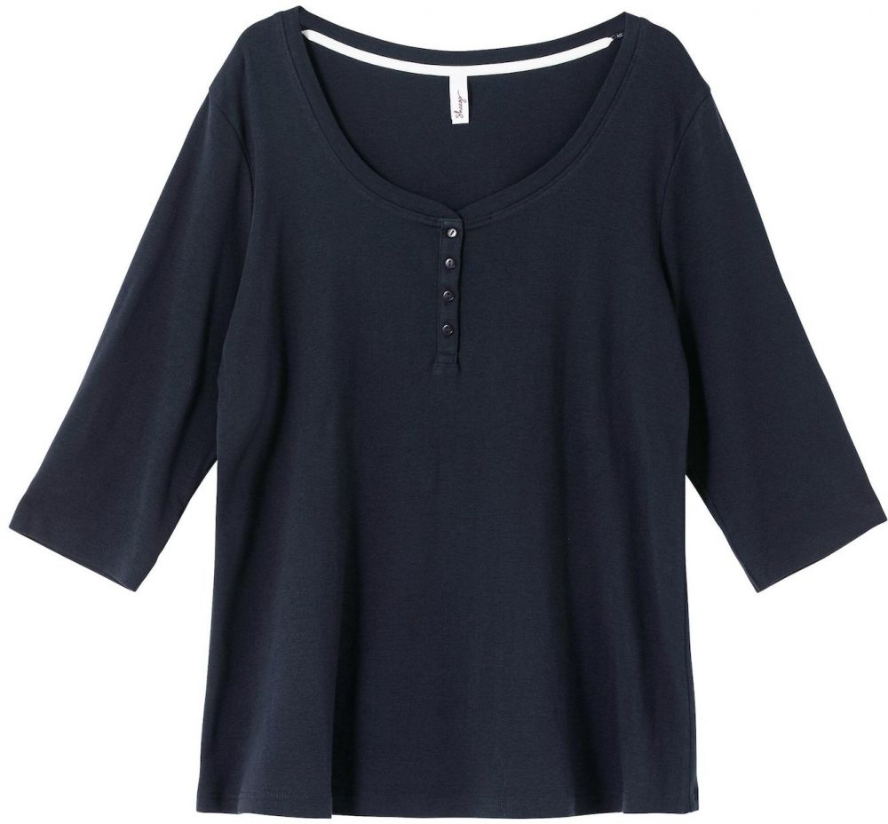 SHEEGO Tričko  námornícka modrá