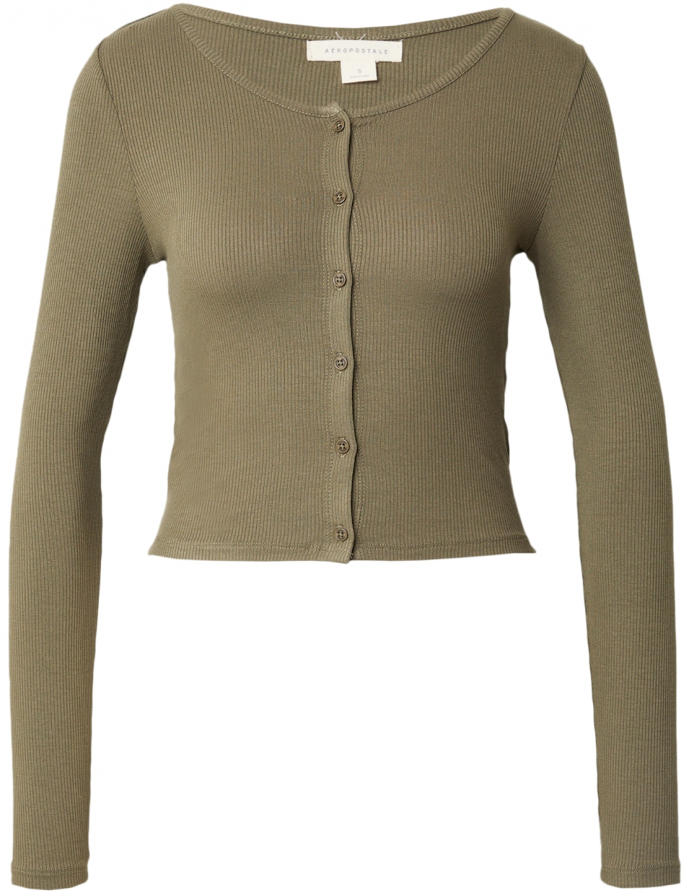 AÉROPOSTALE Tričko  kaki