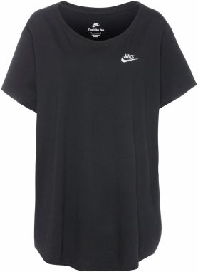 Nike Sportswear Funkčné tričko 'Club'  čierna / biela