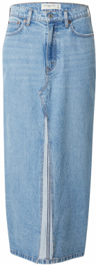 Abercrombie & Fitch Sukňa  svetlomodrá