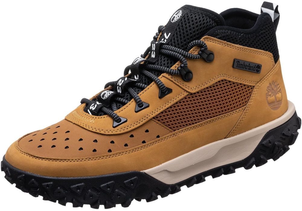 TIMBERLAND Šnurovacie čižmy 'Greenstride Motion 6'  sépiová / čierna