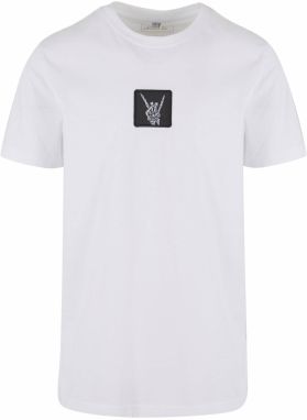 Mister Tee Tričko 'Skelett'  čierna / biela