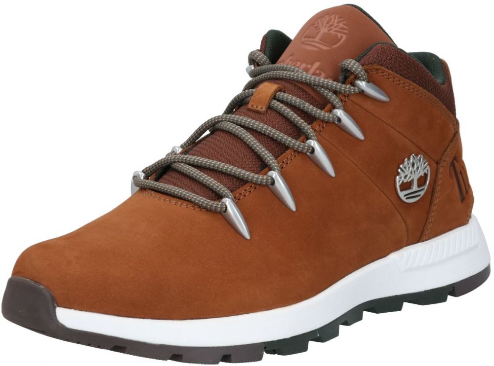 TIMBERLAND Šnurovacie čižmy 'Sprint Trekker'  hnedá
