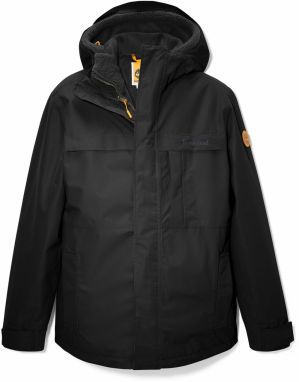 TIMBERLAND Zimná bunda 'Benton'  koňaková / čierna