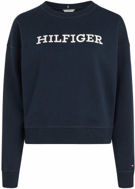 Tommy Hilfiger Curve Mikina  námornícka modrá / červená / biela