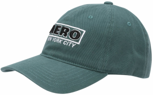 AÉROPOSTALE Čiapka 'NEW YORK'  tmavozelená / čierna / biela