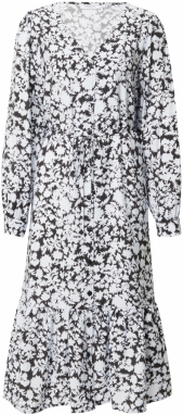 MSCH COPENHAGEN Košeľové šaty 'Della Ladonna'  pastelovo modrá / čierna