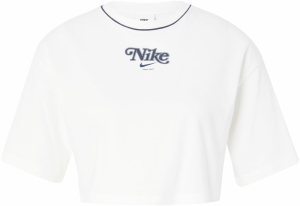 Nike Sportswear Tričko  slonová kosť / námornícka modrá