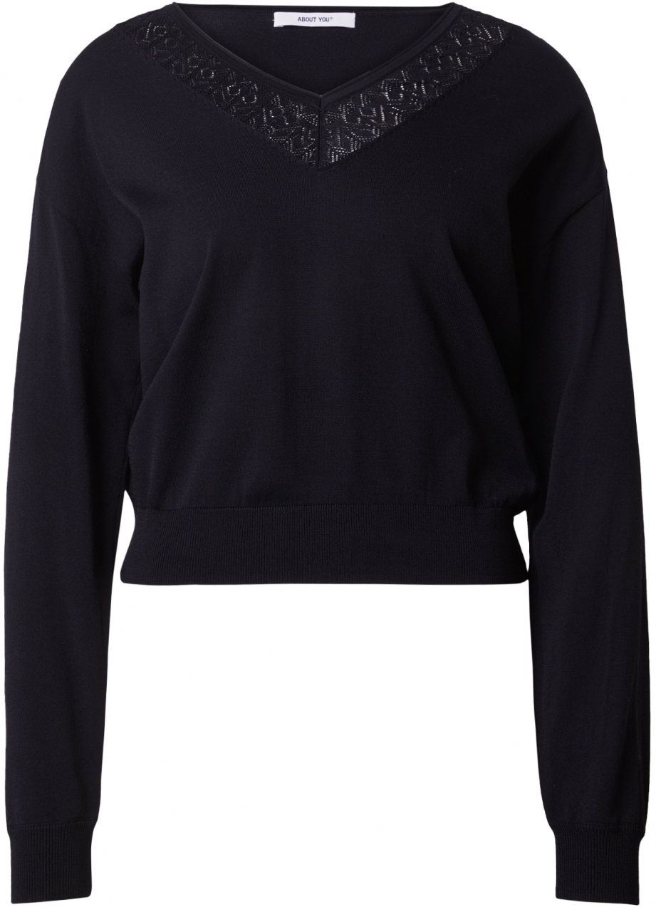 ABOUT YOU Tričko 'Sanja'  čierna