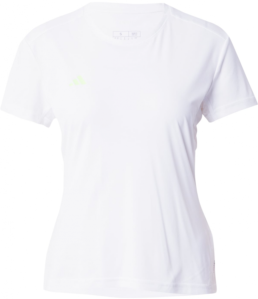 ADIDAS PERFORMANCE Funkčné tričko 'Adizero Essentials'  čierna / biela
