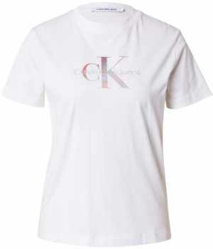 Calvin Klein Jeans Tričko  zmiešané farby / biela