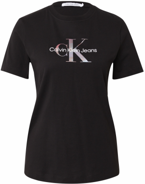 Calvin Klein Jeans Tričko  tyrkysová / svetlofialová / ružová / čierna