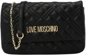 Love Moschino Listová kabelka  čierna