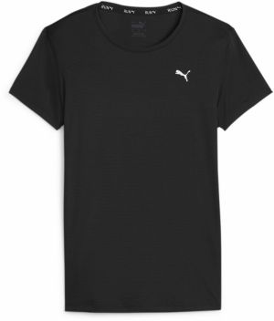 PUMA Funkčné tričko 'Run Favourite Velocity'  čierna / biela