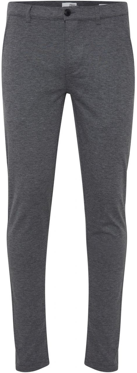 !Solid Chino nohavice 'Dave'  sivá / tmavosivá