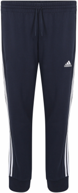 ADIDAS SPORTSWEAR Športové nohavice 'Essentials'  tmavomodrá / biela