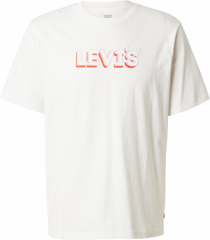 LEVI'S ® Tričko  oranžová / biela
