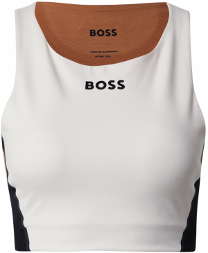 BOSS Black Top  hnedá / čierna / biela