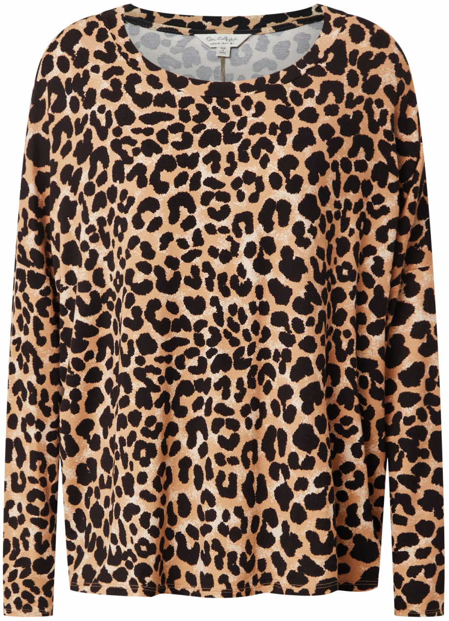 Miss Selfridge Tričko  farba ťavej srsti / čierna / biela