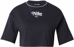 Nike Sportswear Tričko  čierna / biela