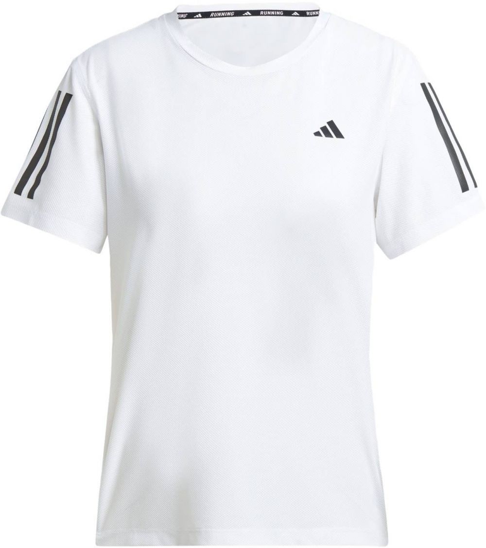 ADIDAS PERFORMANCE Funkčné tričko 'Own The Run'  čierna / biela