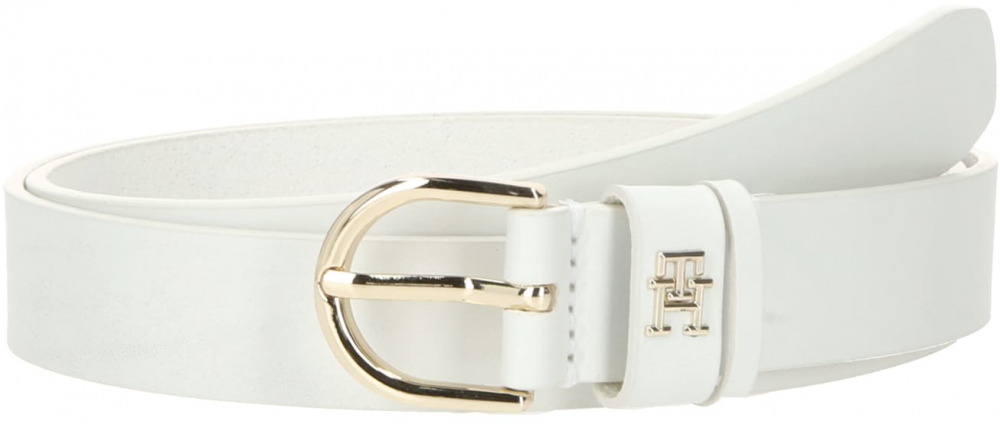 TOMMY HILFIGER Opasky 'Essential Effortless'  zlatá / perlovo biela