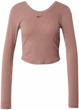Nike Sportswear Tričko  ružová / čierna