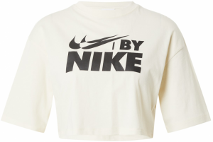 Nike Sportswear Tričko  čierna / biela