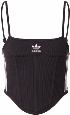 ADIDAS ORIGINALS Top  čierna / biela