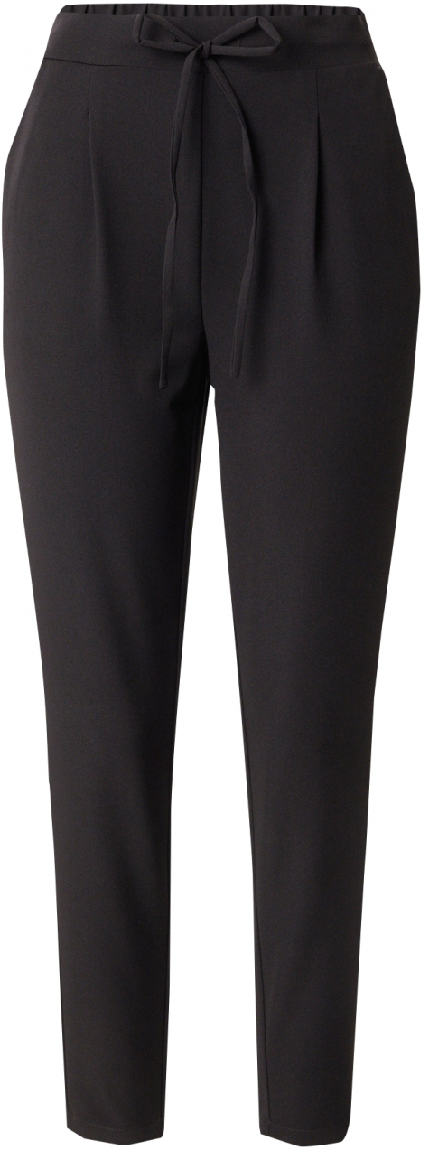 VERO MODA Plisované nohavice 'AVA'  čierna