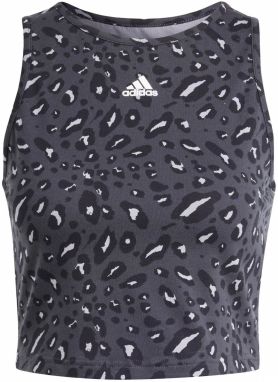 ADIDAS SPORTSWEAR Top  sivá / čierna / biela