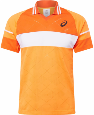 ASICS Funkčné tričko 'MATCH'  oranžová / tmavooranžová / čierna / biela