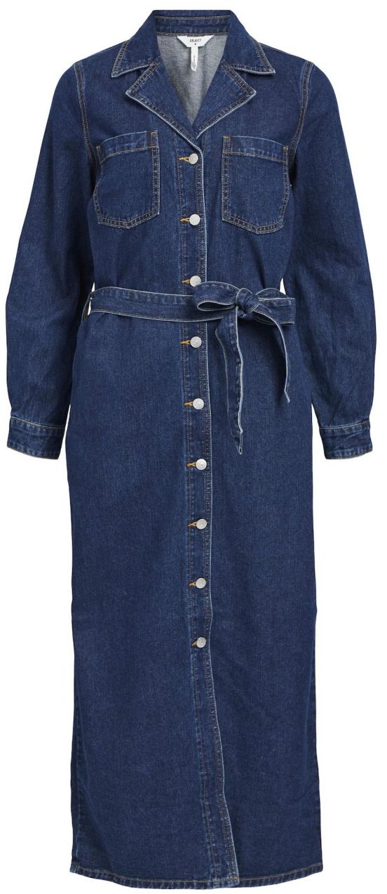 OBJECT Košeľové šaty 'Zofia'  modrá denim