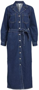 OBJECT Košeľové šaty 'Zofia'  modrá denim