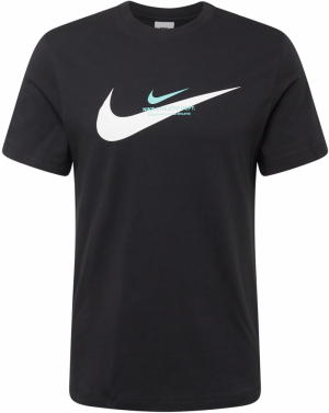 Nike Sportswear Tričko  tyrkysová / čierna / biela