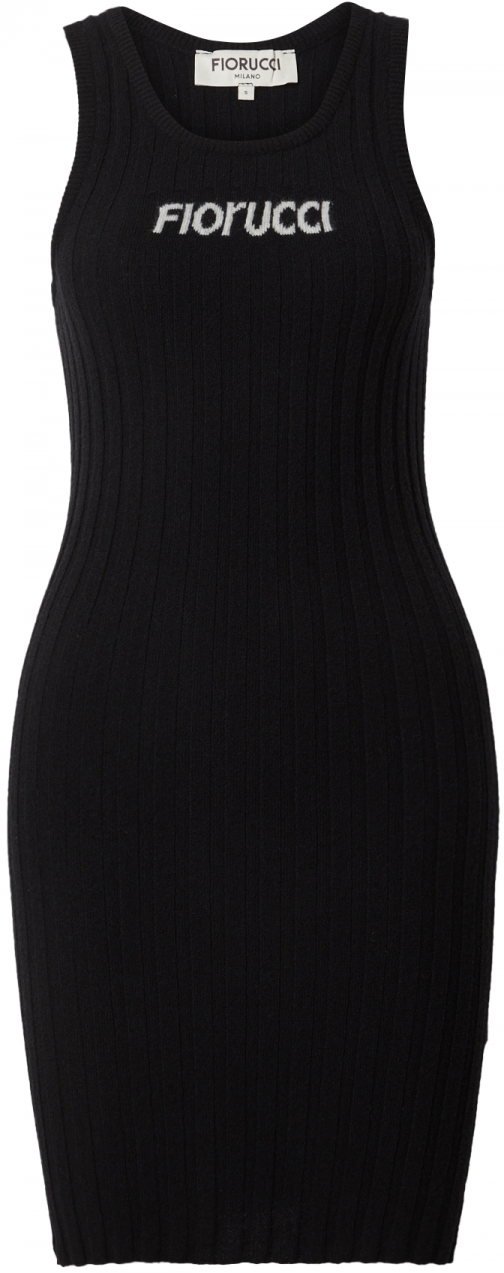 Fiorucci Pletené šaty 'Angolo'  sivá / čierna