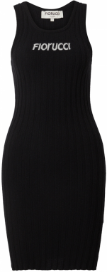Fiorucci Pletené šaty 'Angolo'  sivá / čierna