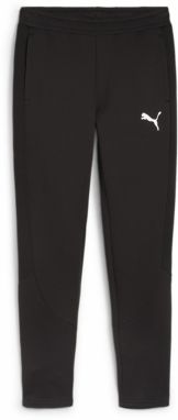 PUMA Športové nohavice 'Evostripe'  čierna / biela