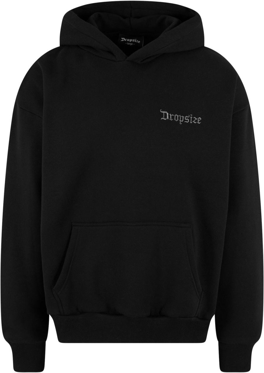 Dropsize Mikina  tmavosivá / čierna