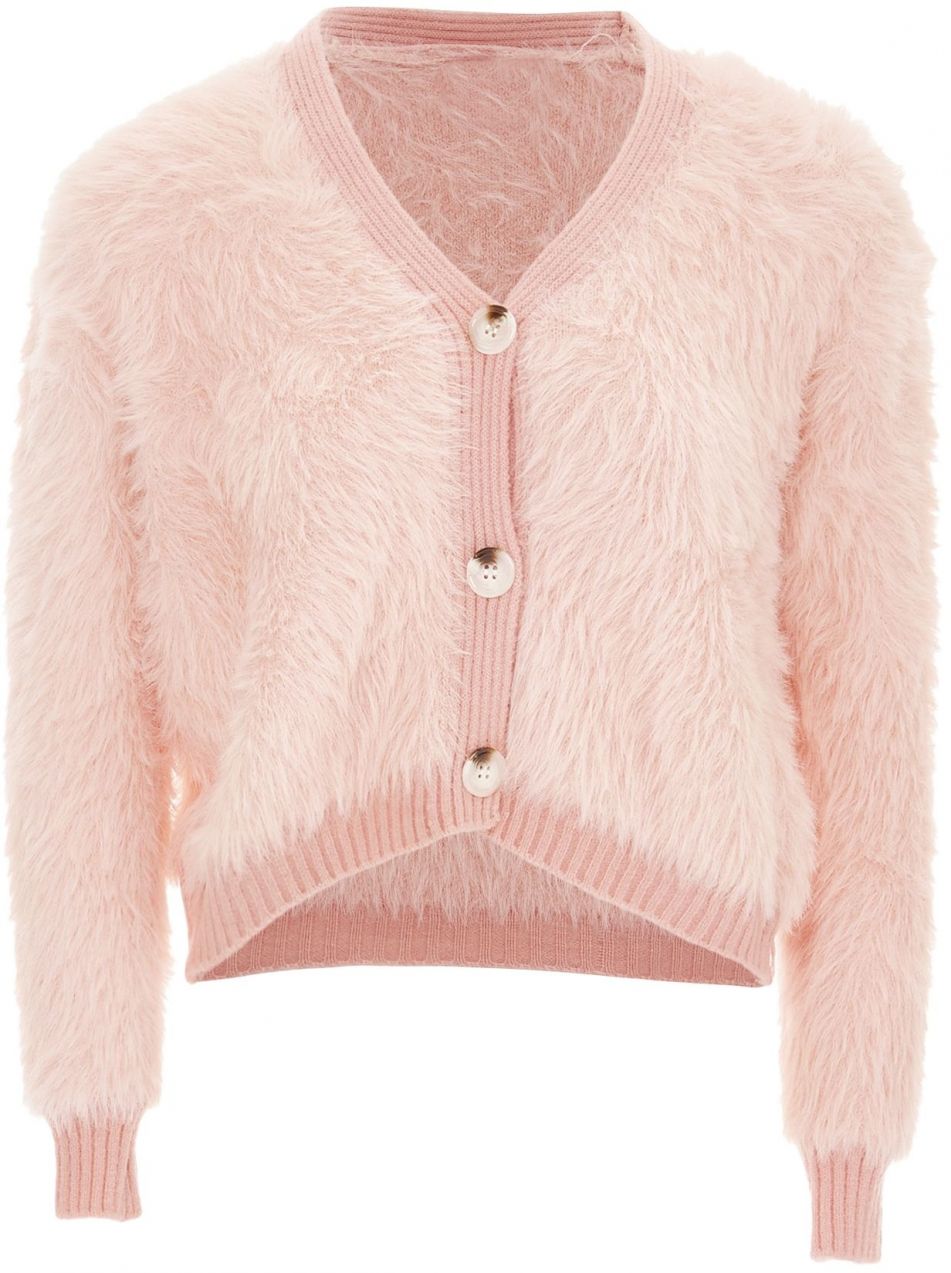 swirly Kardigán  ružová