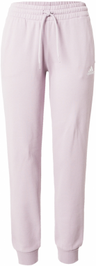 ADIDAS SPORTSWEAR Športové nohavice 'Essentials'  ružová / biela